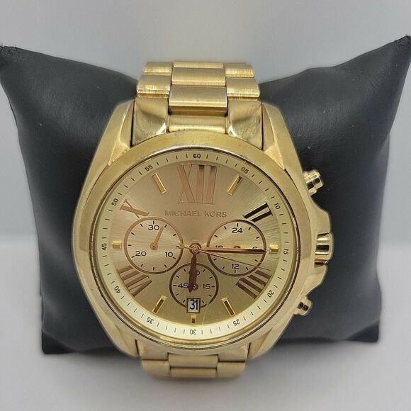 Michael Kors MK5605 Unisex Stainless Steel Analog Dial Quartz Wrist Watch AM652 - Picture 2 of 11